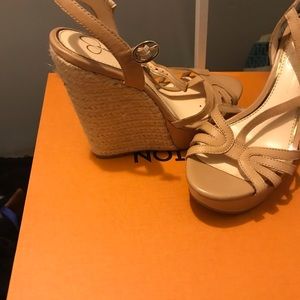 Jessica Simpson Nude Wedge